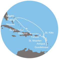 Repubblica Dominicana, Isole Vergini, Antigua