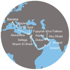 Egitto, Oman, Emirati Arabi, Giordania