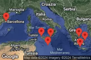 Spagna, Italia, Malta, Grecia