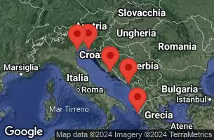  ITALY, SLOVENIA, CROATIA, MONTENEGRO, GREECE