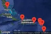 FLORIDA, HAITI, ST. MAARTEN, ST. LUCIA, ANTIGUA, ST. KITTS