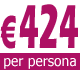 € 424 per persona