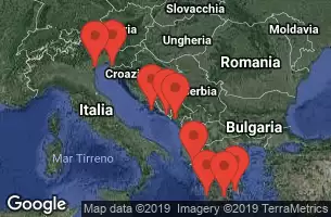 AZAMARA JOURNEY - Itinerario di 9 notti partendo da VENEZIA, ITALIA il 10/10/2019 - ITALIA, CROAZIA, MONTENEGRO, GRECIA