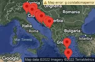 AZAMARA JOURNEY - Itinerario di 10 notti partendo da VENEZIA il 26/06/2024 - ITALIA, CROAZIA, MONTENEGRO, GRECIA