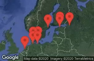 AZAMARA QUEST - Itinerario di 12 notti partendo da STOCCOLMA, SVEZIA il 06/08/2020 - SVEZIA, ESTONIA, RUSSIA, GERMANIA, DANIMARCA