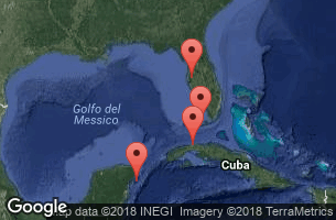 FL, Cuba, Mexico