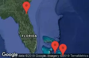 CARNIVAL ECSTASY - Itinerario di 5 notti partendo da JACKSONVILLE,FL il 14/09/2019 - FL, The Bahamas