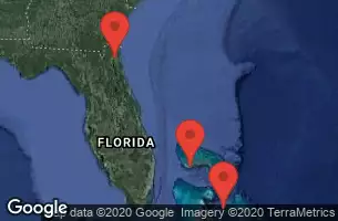 CARNIVAL ECSTASY - Itinerario di 5 notti partendo da JACKSONVILLE,FL il 08/03/2021 - FL, The Bahamas