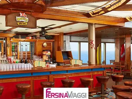 Carnival Elation - redfrog bar