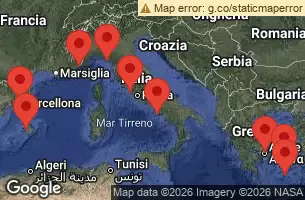 CELEBRITY ECLIPSE - Itinerario di 11 notti partendo da ATENE, PIREO, GRECIA il 30/10/2026 - GRECIA, IN NAVIGAZIONE, ITALIA, FRANCIA, PALMA DI MAIORCA, SPAGNA, BARCELLONA, SPAGNA
