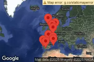 CELEBRITY ECLIPSE - Itinerario di 12 notti partendo da AMSTERDAM, OLANDA il 15/08/2025 - INGHILTERRA, FRANCIA, PORTOGALLO