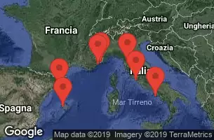 CELEBRITY EDGE - Itinerario di 7 notti partendo da CIVITAVECCHIA il 15/06/2019 - ITALIA, FRANCIA