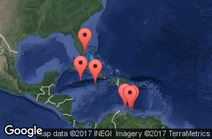 FLORIDA, GRAND CAYMAN, ARUBA, BONAIRE, CURACAO, JAMAICA