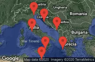 CELEBRITY INFINITY - Itinerario di 7 notti partendo da CIVITAVECCHIA il 02/08/2020 - ITALIA, GRECIA, MONTENEGRO, CROAZIA