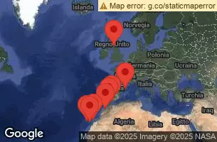 CELEBRITY INFINITY - Itinerario di 12 notti partendo da BARCELLONA, SPAGNA il 27/11/2025 - 