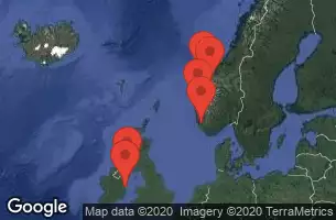 CELEBRITY REFLECTION - Itinerario di 8 notti partendo da DUBLINO, IRLANDA il 28/05/2020 - IRLANDA, NORVEGIA