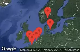 CELEBRITY SILHOUETTE - Itinerario di 9 notti partendo da LONDRA (SOUTHAMPTON), REGNO UNITO il 19/09/2020 - NORVEGIA, DANIMARCA, BELGIO, FRANCIA