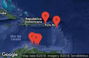 CELEBRITY SUMMIT - Itinerario di 7 notti partendo da SAN JUAN, PORTORICO il 15/02/2020 - ST. KITTS, ARUBA, CURACAO, BONAIRE
