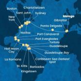 Spagna, Gibilterra, Isole Azzorre, Canada, Stati Uniti, Florida (USA), Repubblica Dominicana, Antille, Isole Vergini