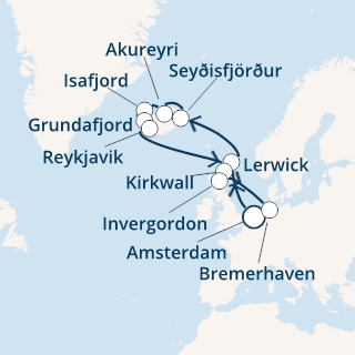 Olanda, Scozia, Islanda, Germania