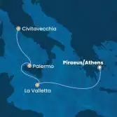 Grecia, Malta, Italia