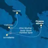 Grecia, Malta, Italia
