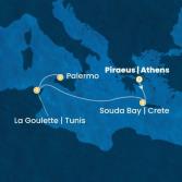 Grecia, Tunisia, Italia