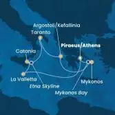 Grecia, Malta, Italia