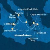 Grecia, Malta, Italia