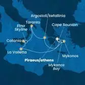 Grecia, Malta, Italia