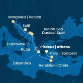 Grecia, Montenegro, Croazia