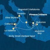 Grecia, Malta, Italia