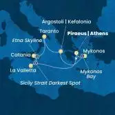 Grecia, Malta, Italia