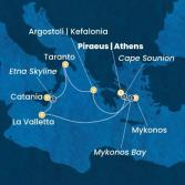 Grecia, Malta, Italia