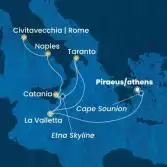 Grecia, Malta, Italia