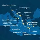 Grecia, Montenegro, Croazia, Italia