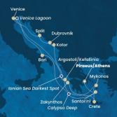 Grecia, Montenegro, Croazia, Italia