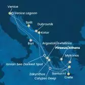 Grecia, Montenegro, Croazia, Italia