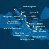 Grecia, Montenegro, Croazia, Italia