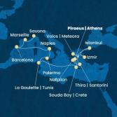 Grecia, Turchia, Tunisia, Italia, Spagna, Francia