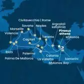 Grecia, Malta, Isole Baleari, Spagna, Francia, Italia