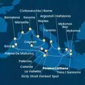 Grecia, Malta, Isole Baleari, Spagna, Francia, Italia