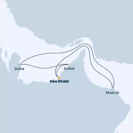 COSTA TOSCANA - Itinerario di 6 notti partendo da ABU DHABI il 12/01/2023 - Emirati Arabi Uniti, Oman