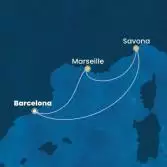 Spagna, Francia, Italia