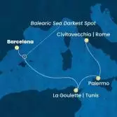 Spagna, Tunisia, Italia