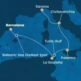 Spagna, Tunisia, Italia