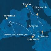 Spagna, Tunisia, Italia