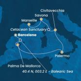 Spagna, Isole Baleari, Italia, Francia