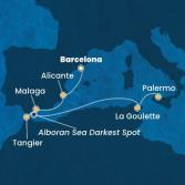 Spagna, Marocco, Tunisia, Italia