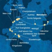 Spagna, Gibilterra, Isole Azzorre, Canada, Stati Uniti, Florida (USA), Repubblica Dominicana, Antille